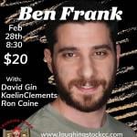 STACKED DECK-featuring Ben Frank and the Best of Local Talent