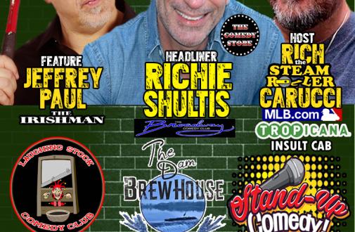 Rich Shultis headlines the Dam Funny Comedy Show