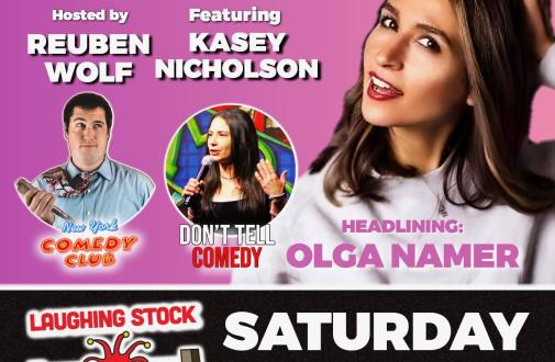 MAKE YOUR MOM LAUGH -Featuring Olga Namer