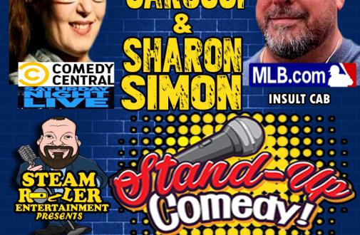 Double Headliner Show! Sharon Simon (SNL, Comedy Central) and Rich Carucci (MLB Network)