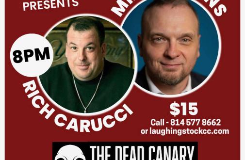 The Dead Canary Brewing Company Presents a Night of Comedy with Rich Carucci and Mike Jenkins