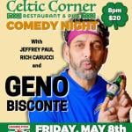 Geno Bisconte at Celtic Corner