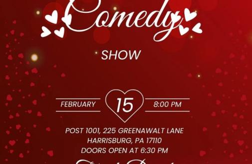 American Legion Post 1001 Valentine's Comedy Fundraiser