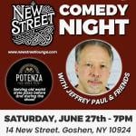 FIRST ANNUAL COMEDY SHOW at New Street Lounge