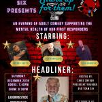An Evening of Comedy Supporting the Mental Health of our First Responders (Sad Team Six) Featuring Michael Cheselka, Trevor Scott, Kevin Whelan and Rich Carucci