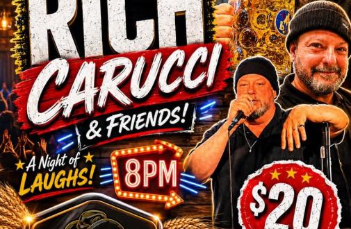 A Night of Comedy at Michael Lynn Winery and Brewing featuring Rich Carucci