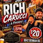 A Night of Comedy at Michael Lynn Winery and Brewing featuring Rich Carucci