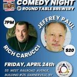 Comedy Night at Round Table Brewery featuring Rich Carucci