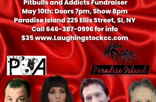 Pitbulls and Addicts Fundraiser Comedy Show